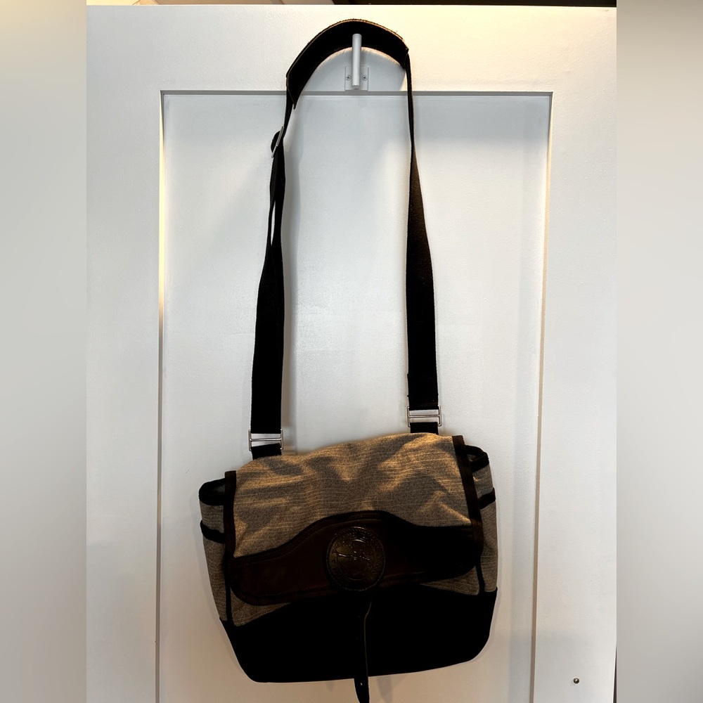 Duluth Pack | Black and Grey Messenger Bag - “Field Satchel”